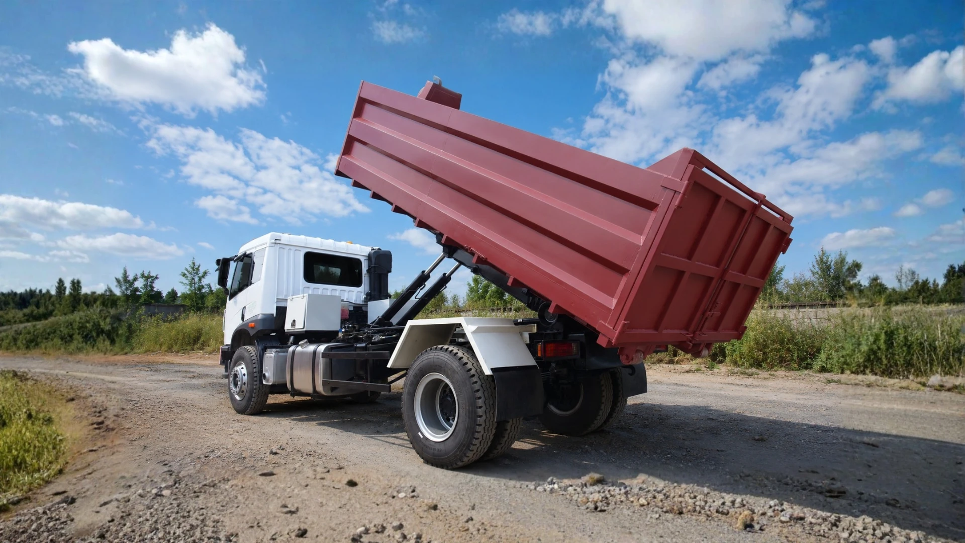 Hook Lift Work Truck – Town Slider Series product view